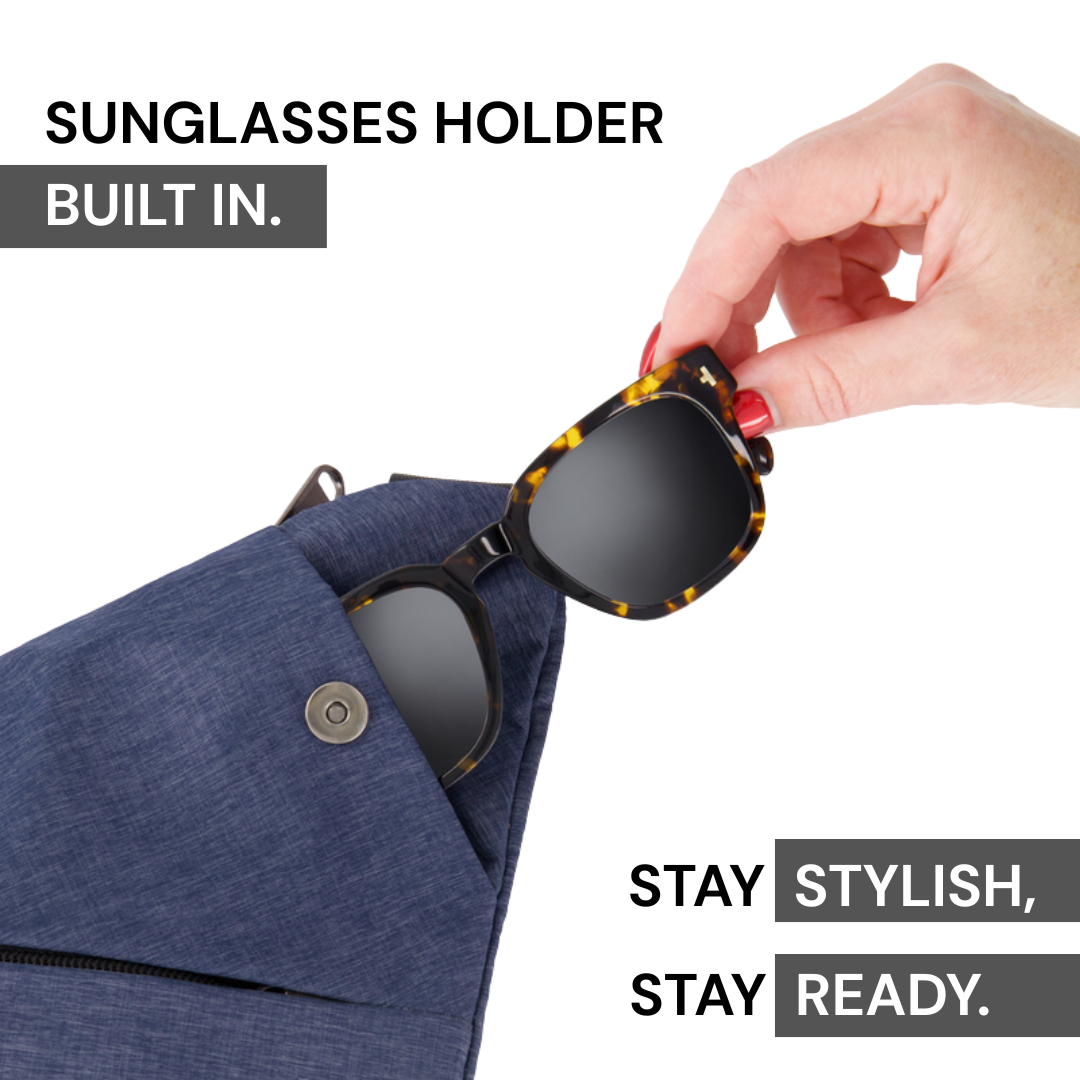 Anti-Theft Crossbody Bag
