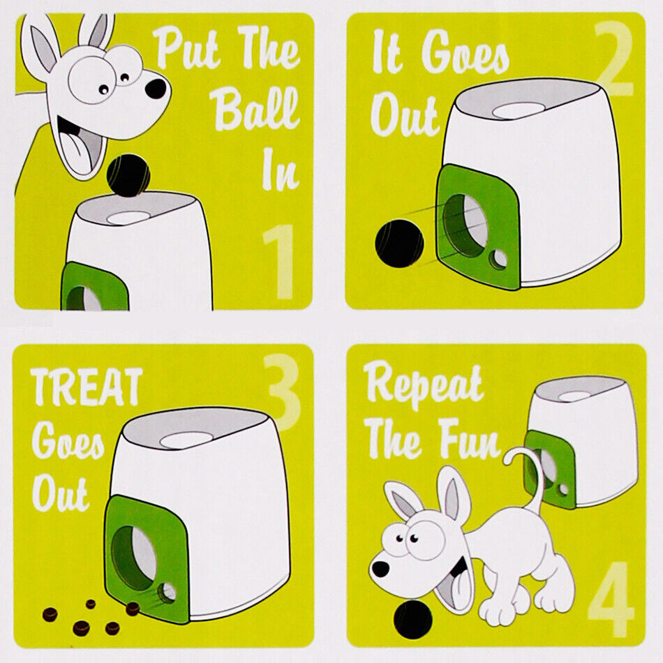 Automatic Ball Launcher & Treat Dispenser