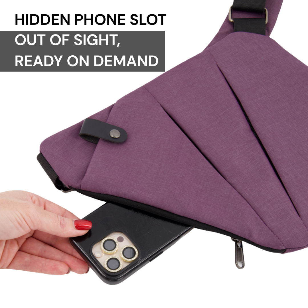 Anti-Theft Crossbody Bag
